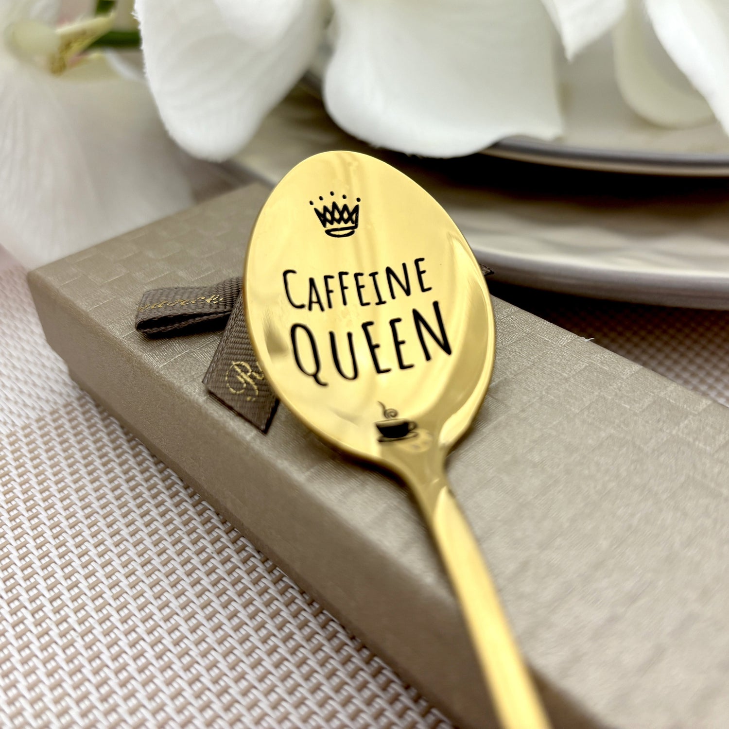 Coffee Spoon, Tea Lover Gift, Espresso Spoon, Latte Spoon, Barista Gift, Personalized Coffee Gift, Custom Tea Spoon, Ristretto Spoon, Caffeine Addict