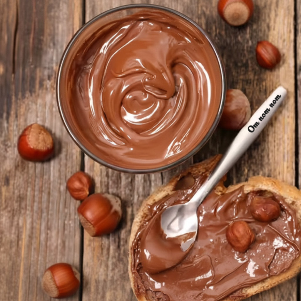 Nutella Spoon, Peanut Butter Gift, Chocolate Spread Spoon, Sweet Butter Spoon, Jar Spoon, Personalized Chocolate Gift, Funny Foodie Gift, Nougat Cream Spoon
