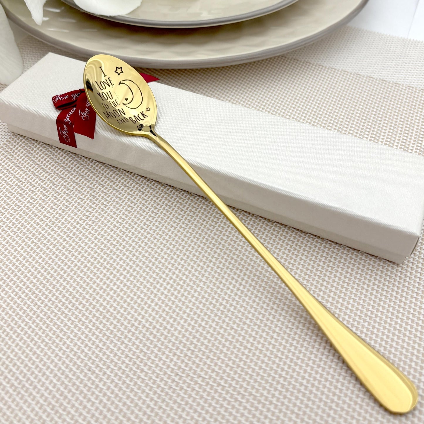 To the Moon and Back spoon - Valentin's day surprise