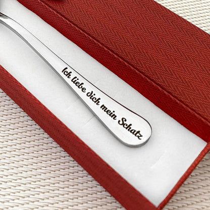 Personalized Hummus Spoon - Vegan Gift