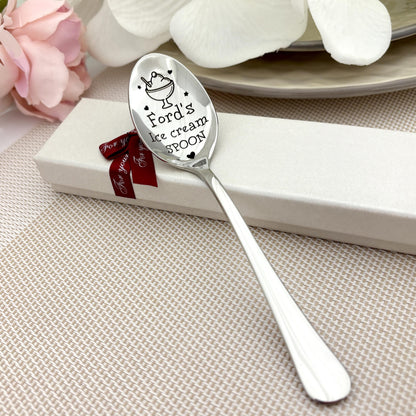 Personalized Ice Cream spoon