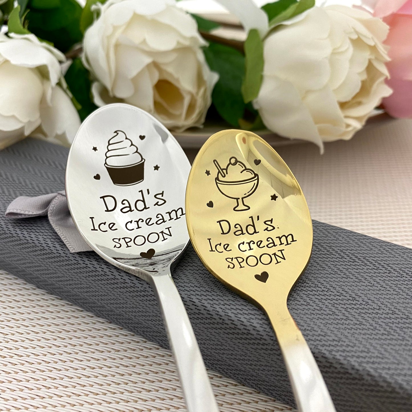 Ice Cream spoon with name
