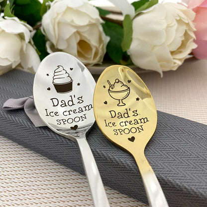 Ice Cream spoon with name