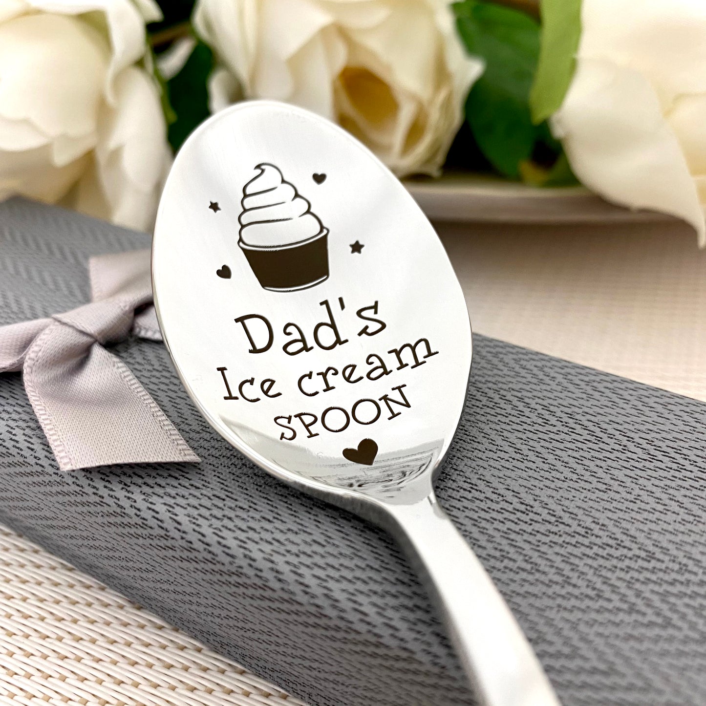 Ice Cream spoon with name
