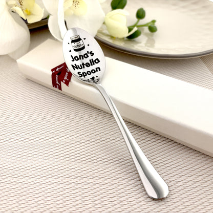 Personalized Nutella spoon