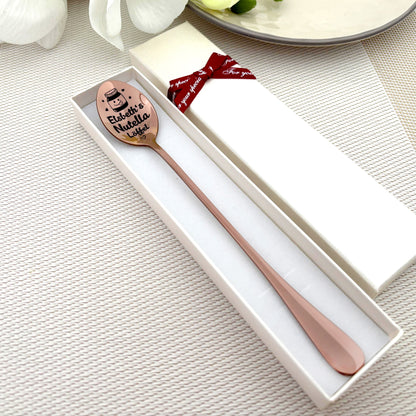 Personalized Nutella spoon