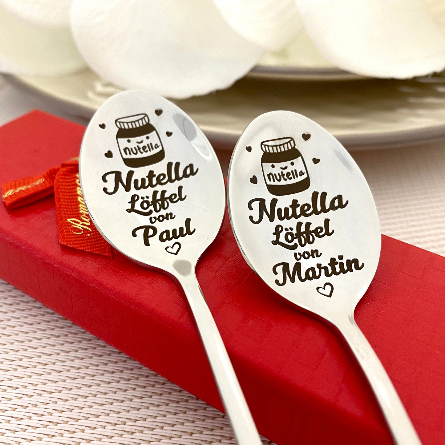 Personalized Nutella spoon