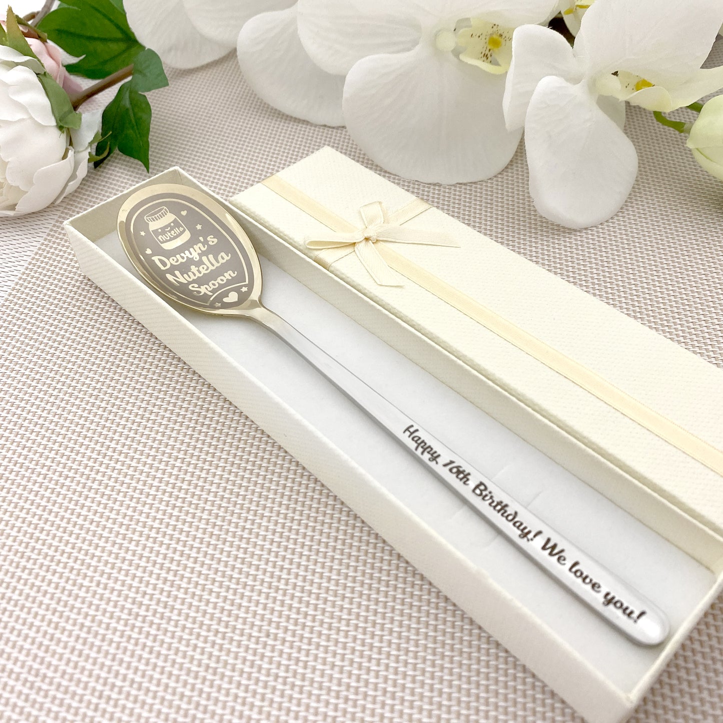 Elegant Nutella lover gift spoon For Kids