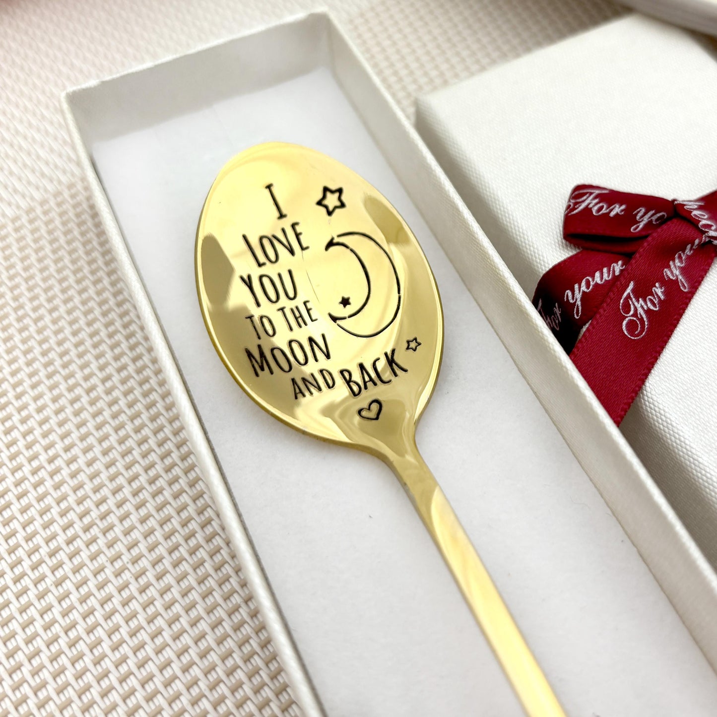 To the Moon and Back spoon - Valentin's day surprise