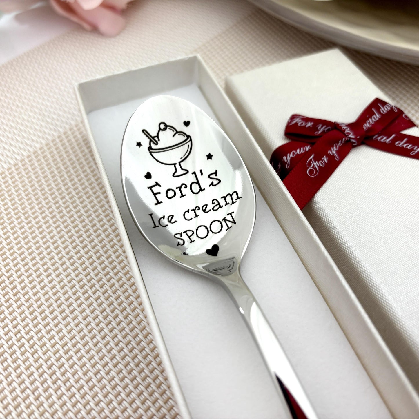 Personalized Ice Cream spoon