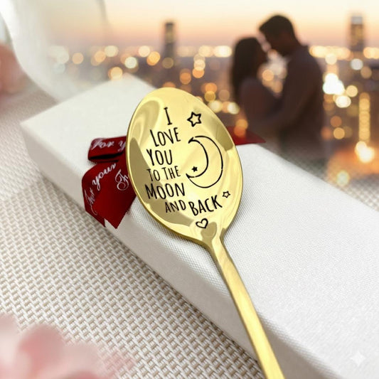 To the Moon and Back spoon - Valentin's day surprise