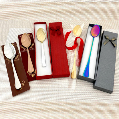 Yoghurt spoon with name - Personalized gift for dessert lovers